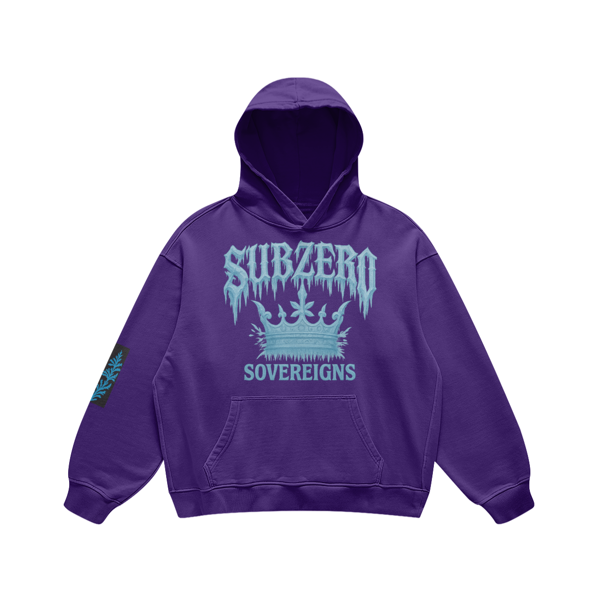 Subzero Sovereigns Ice Crown Hoodie - PURPLE