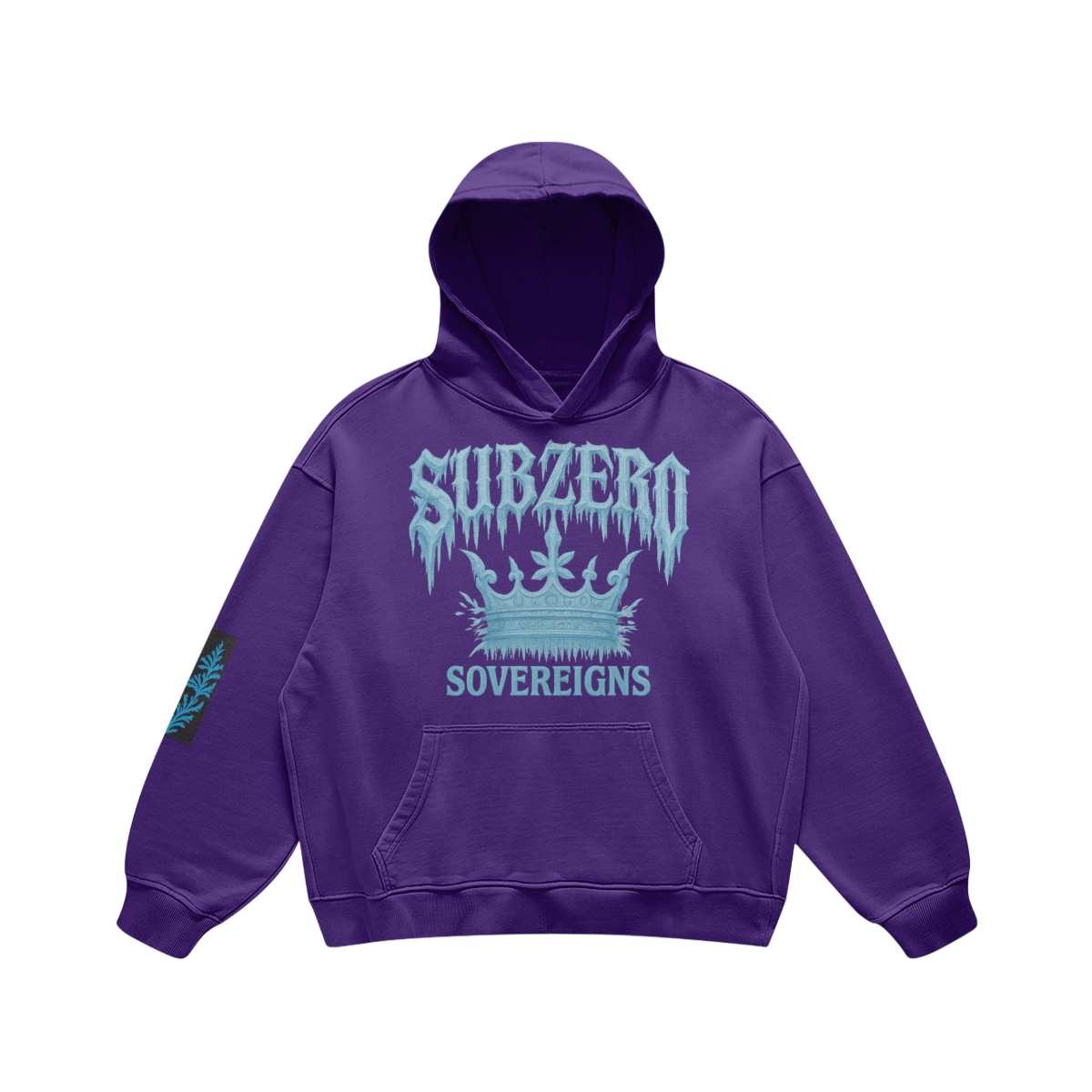 Subzero Sovereigns Ice Crown Hoodie - PURPLE