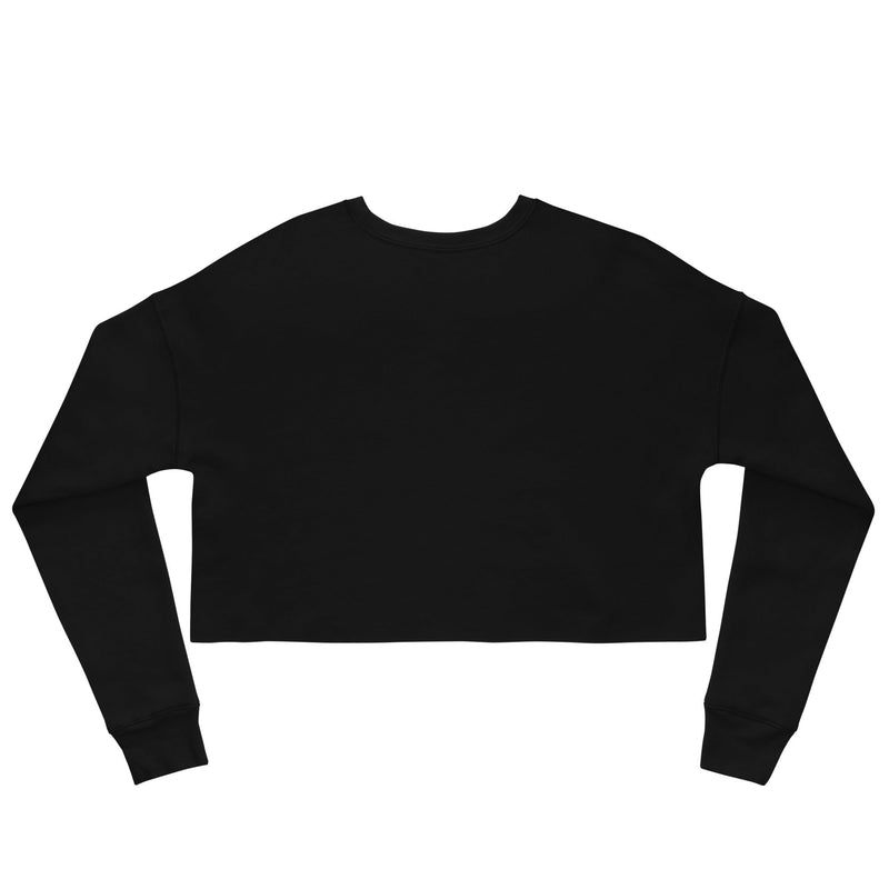 System Decay Gothic Rose Crop Sweatshirt