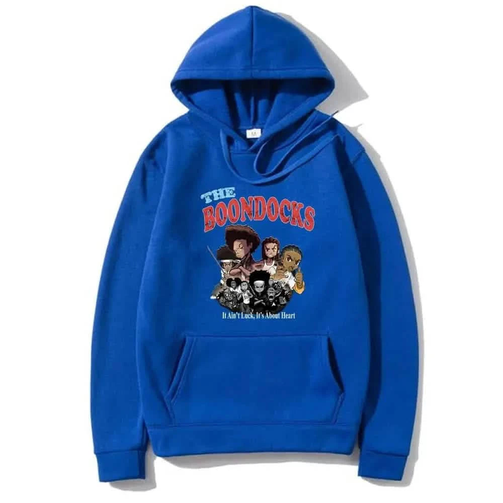The Boondocks Graphic Hoodie - Men’s Hoodies & Sweatshirts