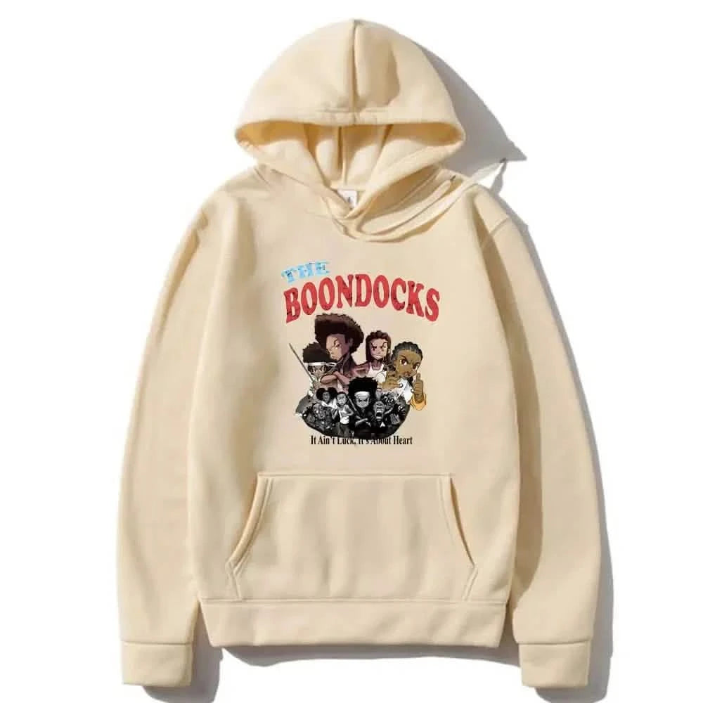 The Boondocks Graphic Hoodie - Men’s Hoodies & Sweatshirts