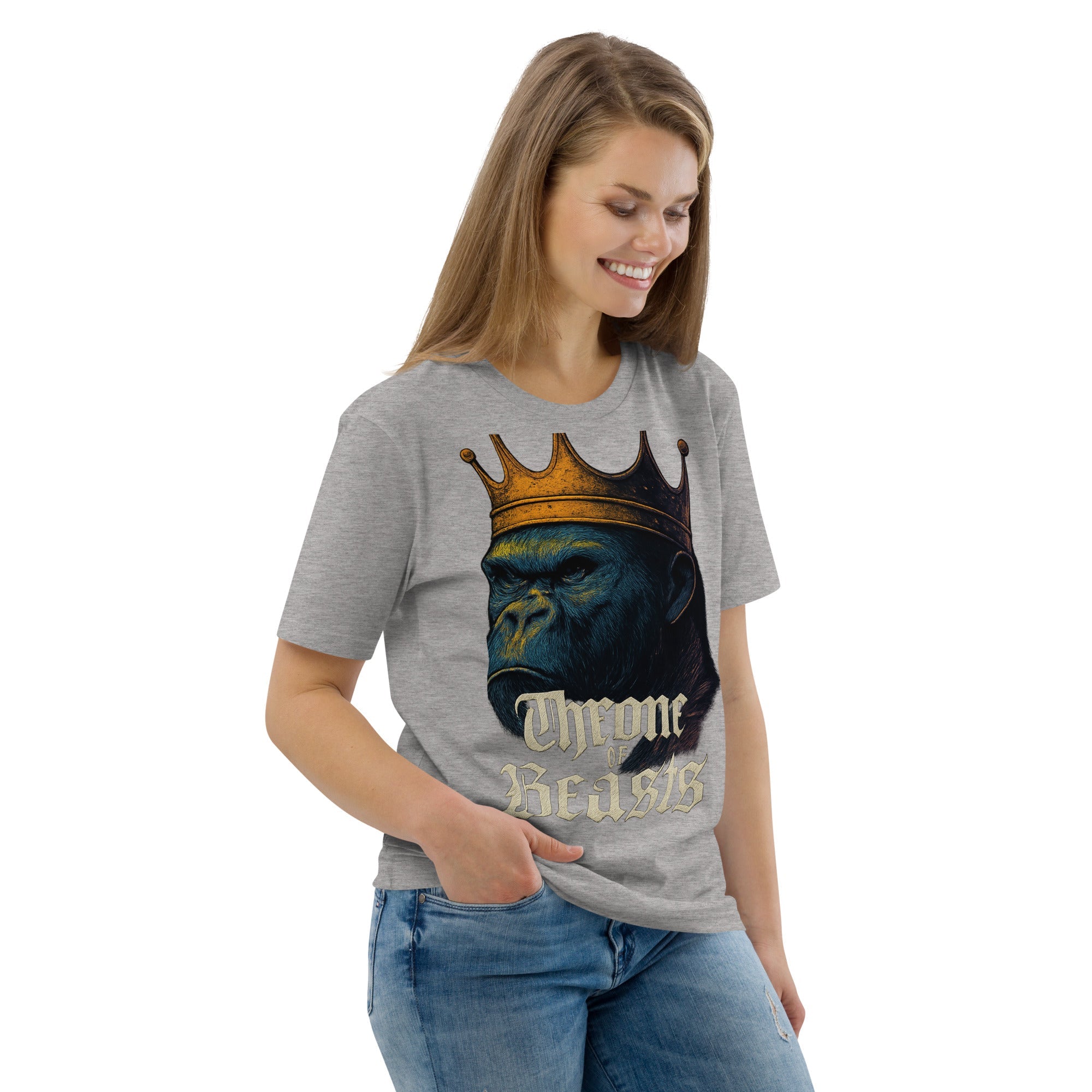 Throne of Beasts: King Ape Crown Tee