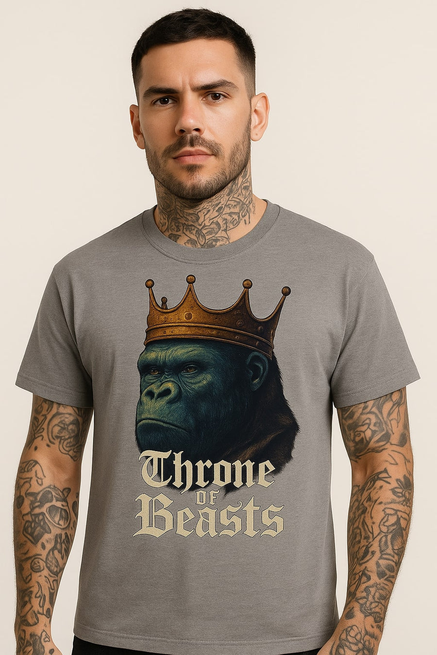 Odjurens tron: Kung Apa Krona T-shirt