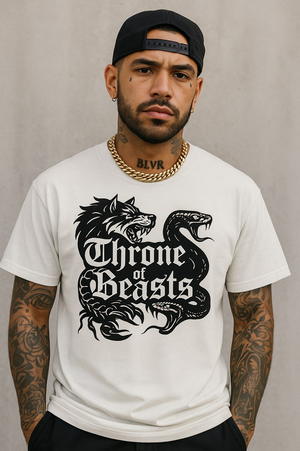 Throne of Beasts – Savage Kingdom Tee