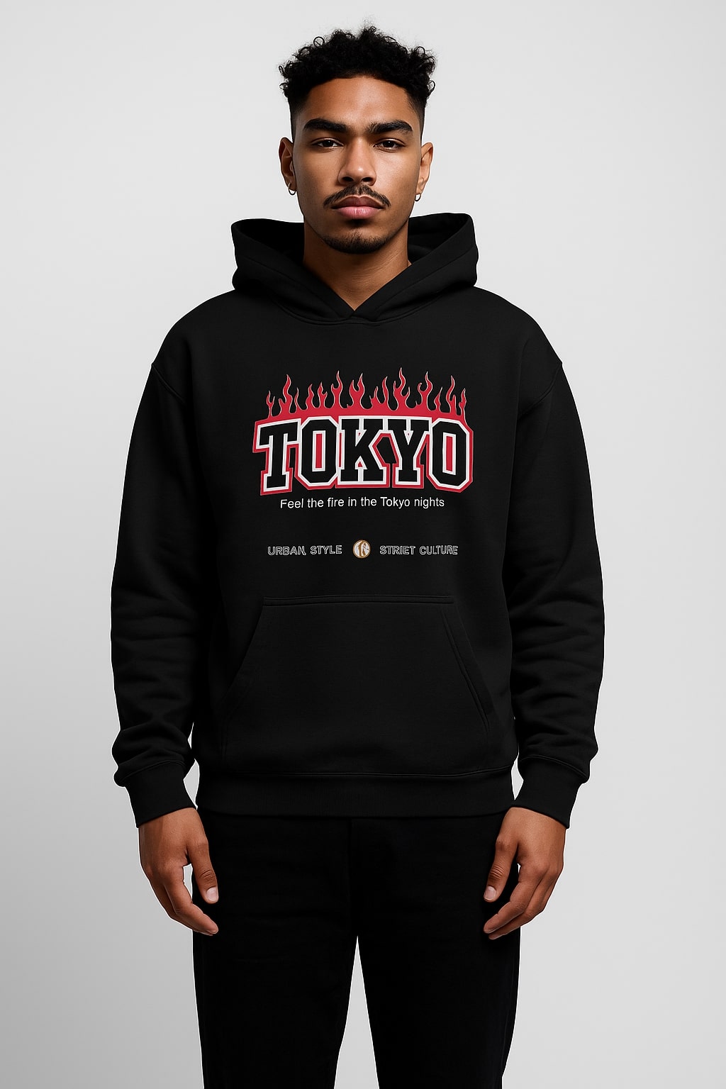 Tokyo Nights BLACK Hoodie