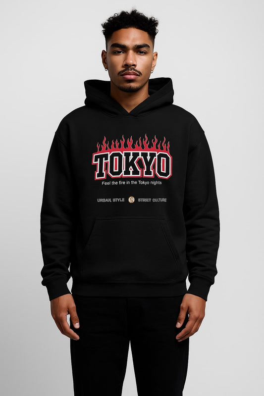 Tokyo Nights BLACK Hoodie