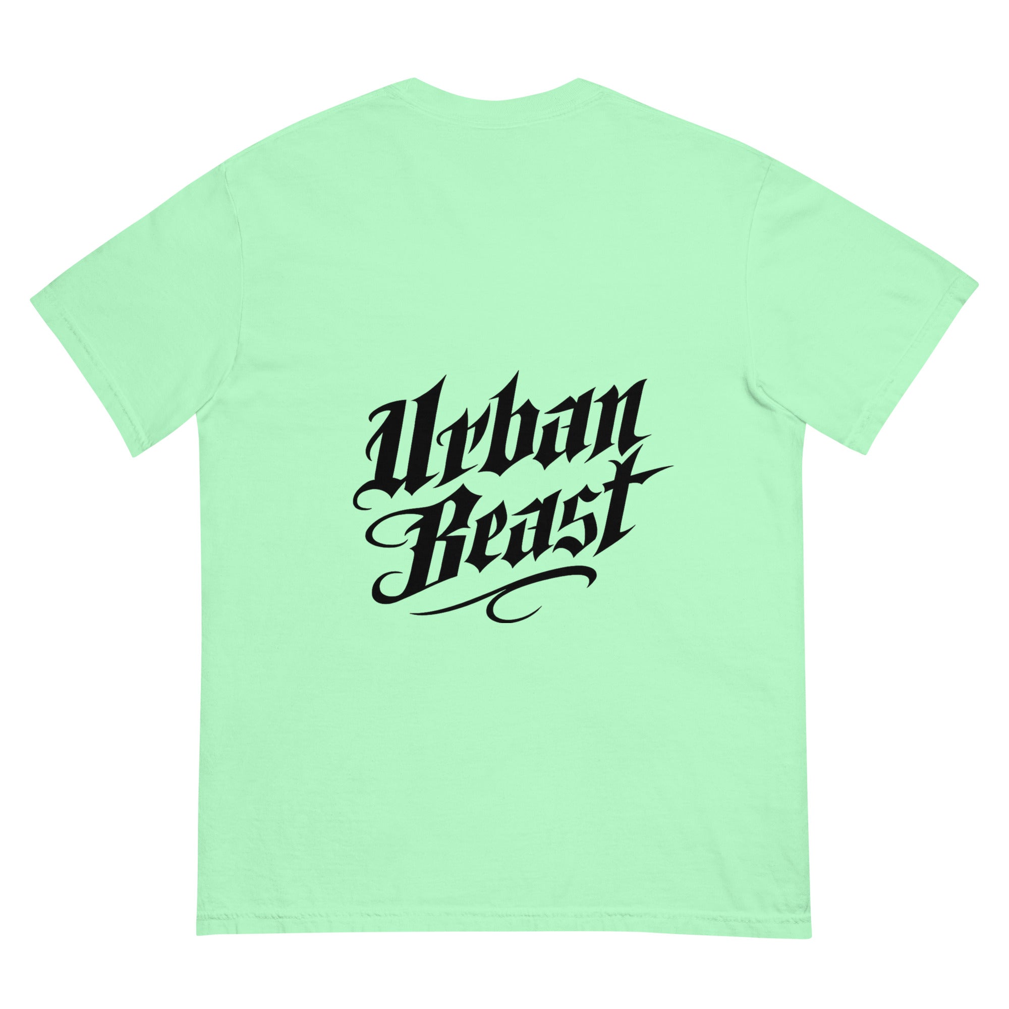 Urban Beast Bold Mint Green Streetwear T-Shirt