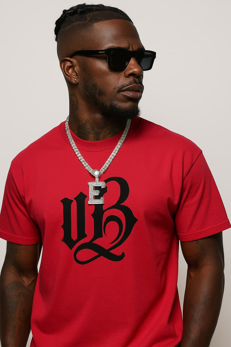 Urban Beast Bold Red Streetwear T-Shirt