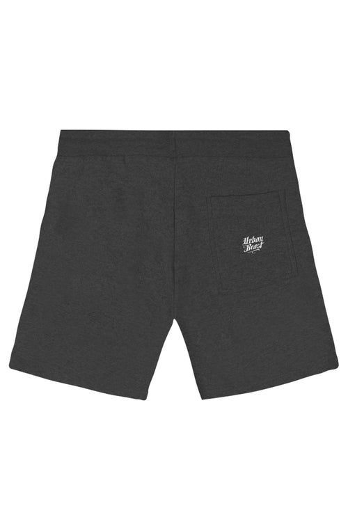 Urban Beast Gothic VB Logo Shorts - HEATHER GRAY — hover