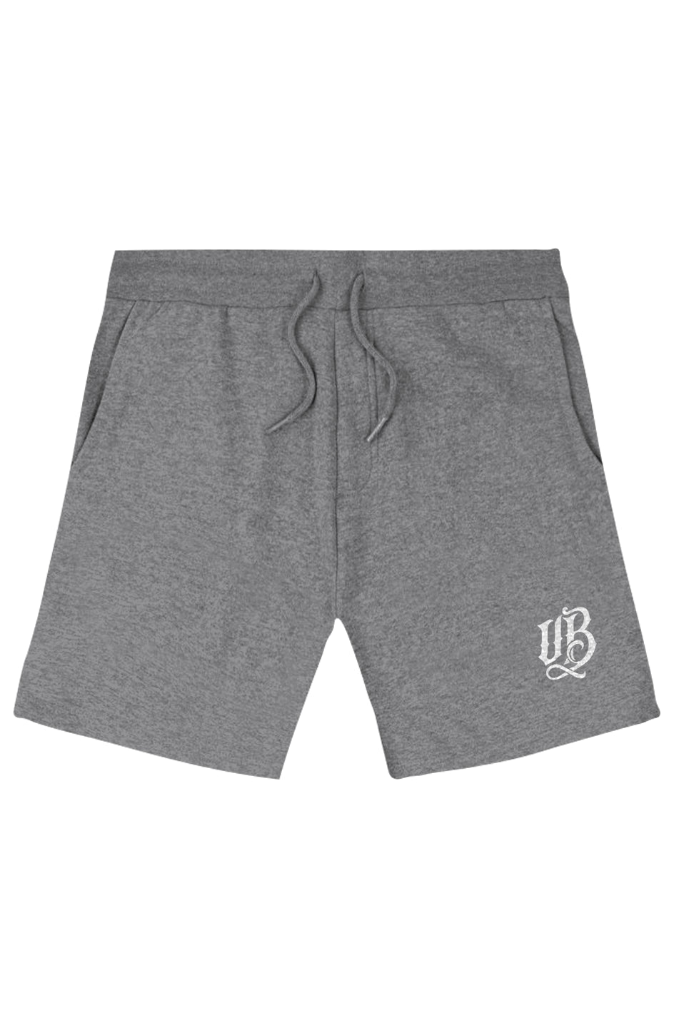 Urban Beast Gothic VB Logo Shorts - LIGHT GRAY - Carbon Grey / xs