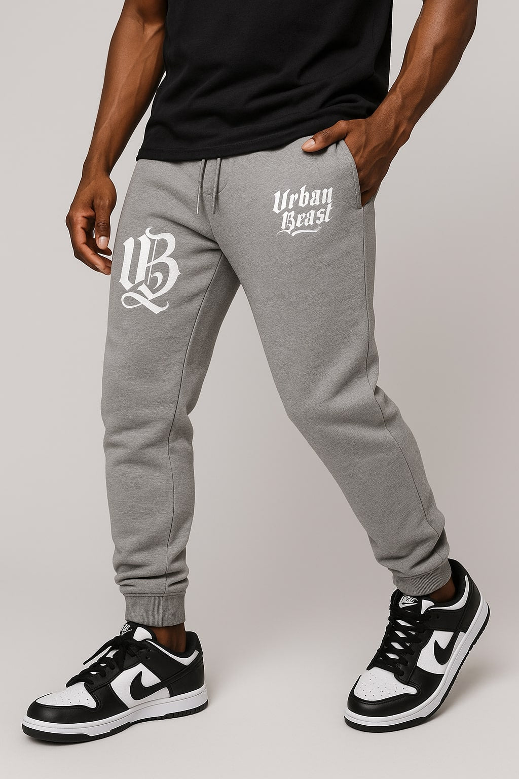 Urban Beast Lightweight Sweatpants - CARBON GREY