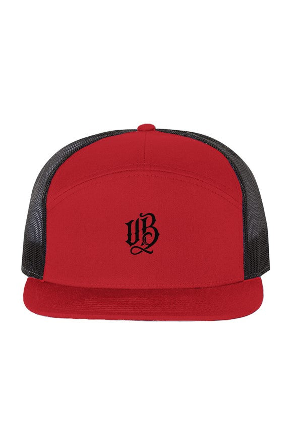 Urban Beast OG Trucker Hat – SOLID RED - Red/ Black / One Size