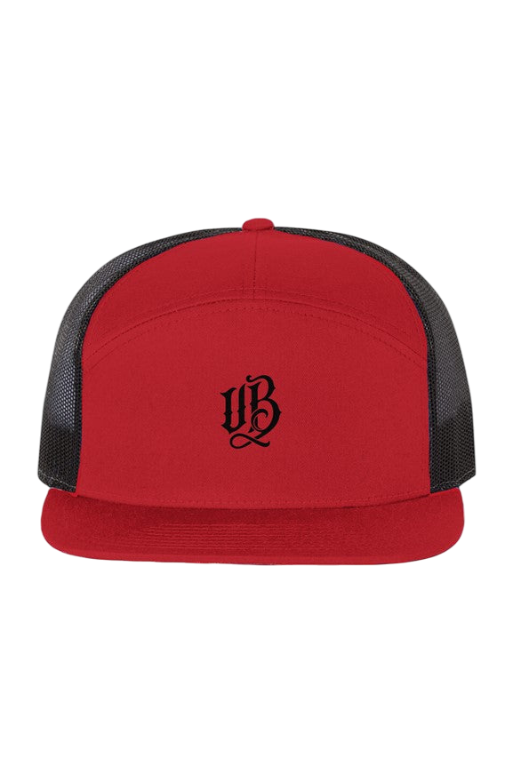 Urban Beast OG Trucker Hat – SOLID RED - Red/ Black / One Size