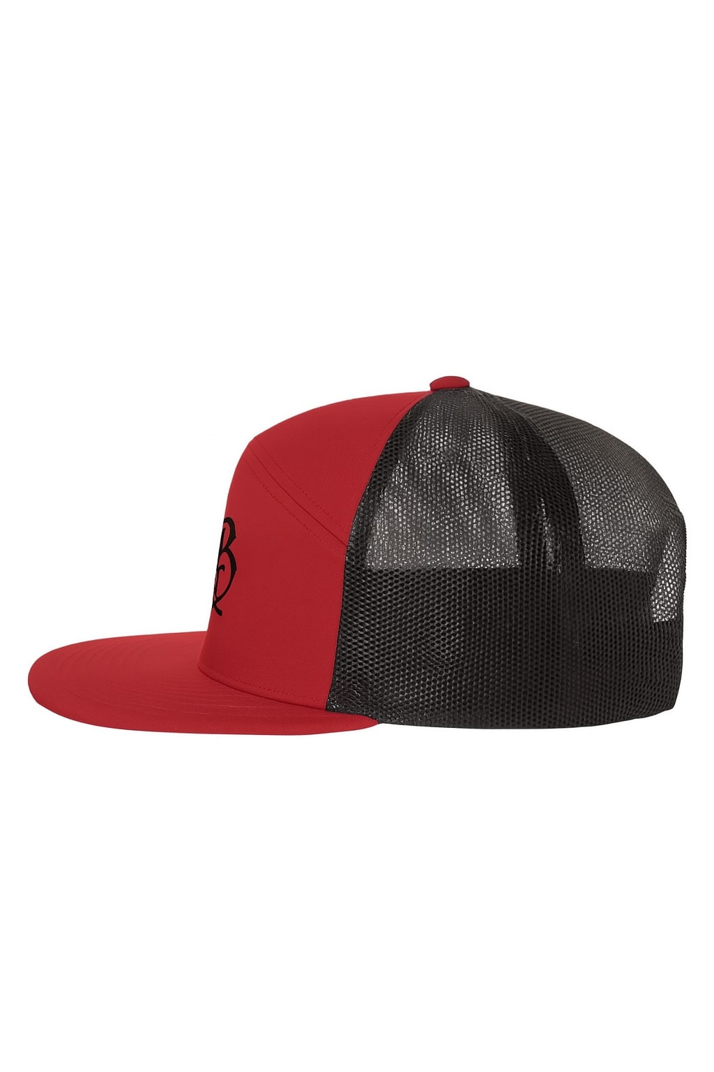 Urban Beast OG Trucker Hat – SOLID RED - Red/ Black / One Size