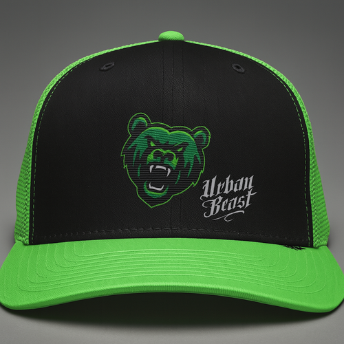 Urban Beast Snapback Neon Green - Green / One size