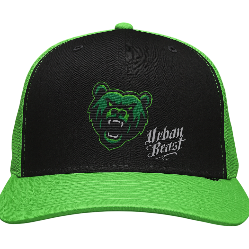 Urban Beast Snapback Neon Green - Green / One size