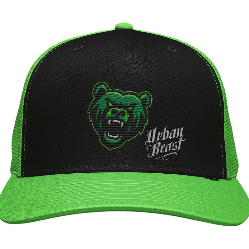 Urban Beast Snapback Neon Green