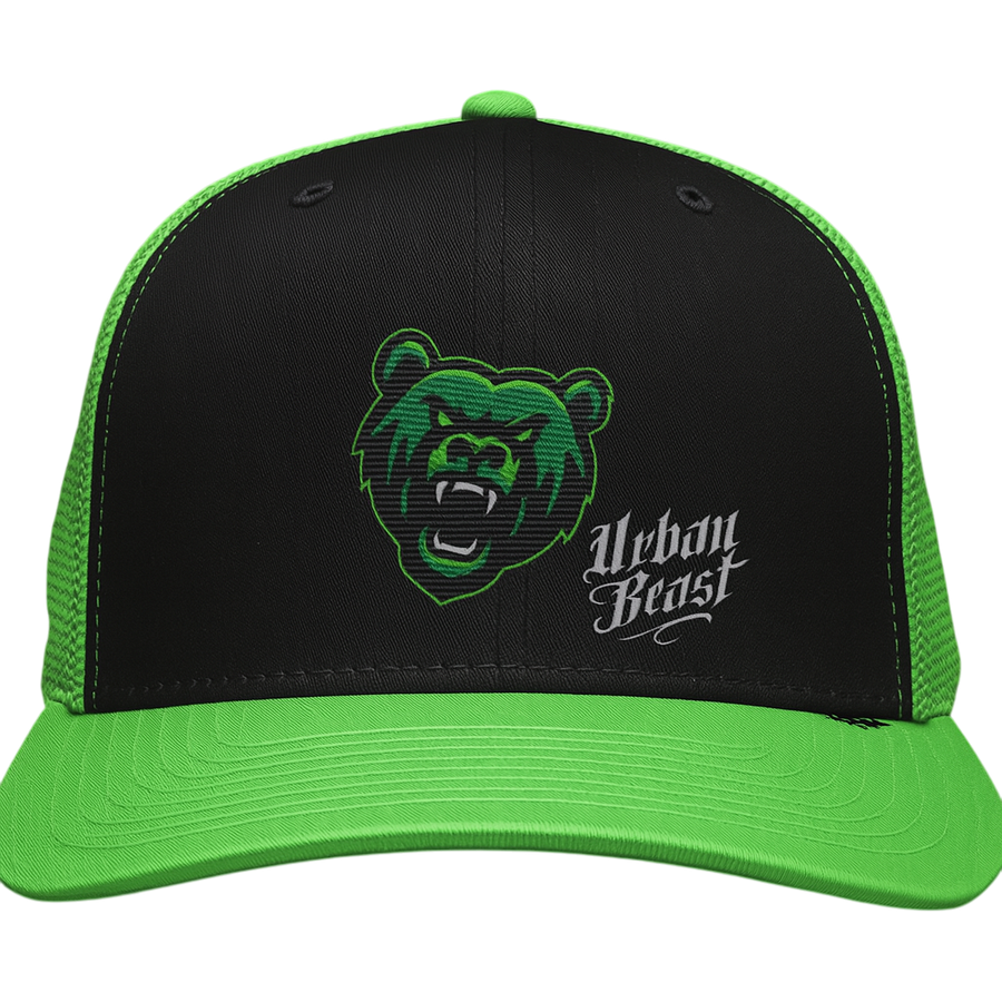 Urban Beast Snapback Neon Green