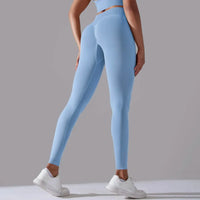 V-Sculpt Luxe Leggings - Sky Blue / M - Women’s Fittness Leggings