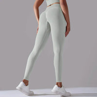 V-Sculpt Luxe Leggings - Light Grey / M - Women’s Fittness Leggings