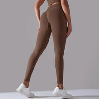 V-Sculpt Luxe Leggings - Coffee / S - Women’s Fittness Leggings