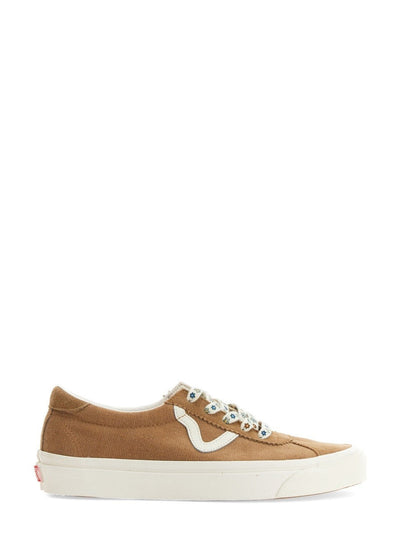 Vans Brown Corduroy Low-Top Sneakers