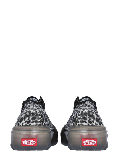 Vans Leopard Print Streetwear Sneakers