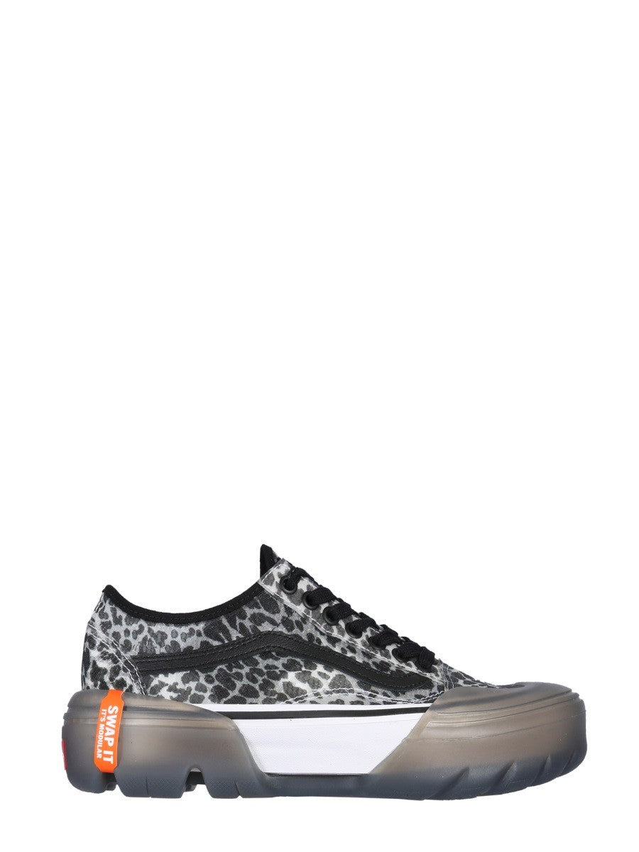 Vans Leopard Print Streetwear Sneakers - Vans / Animal / 7
