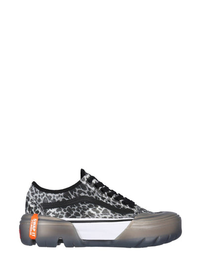 Vans Leopard Print Streetwear Sneakers