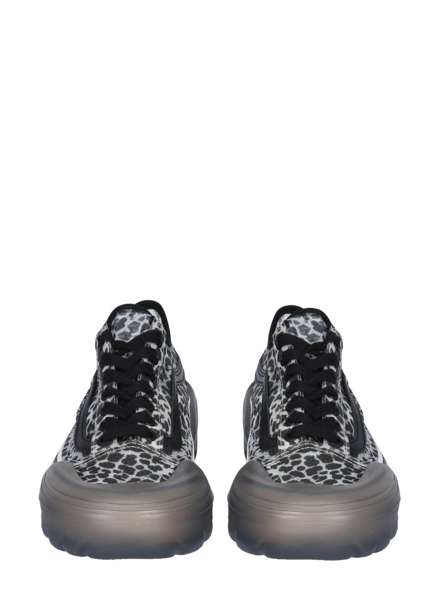 Vans Leopard Print Streetwear Sneakers