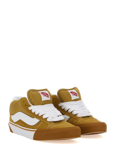 Vans Mid Skool Mustard Yellow Skate Shoes - hover