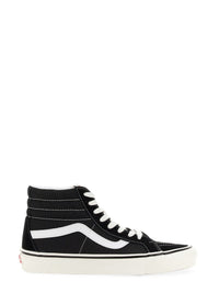 Vans Sk8-Hi Black White High Top Sneakers - Vans / 7
