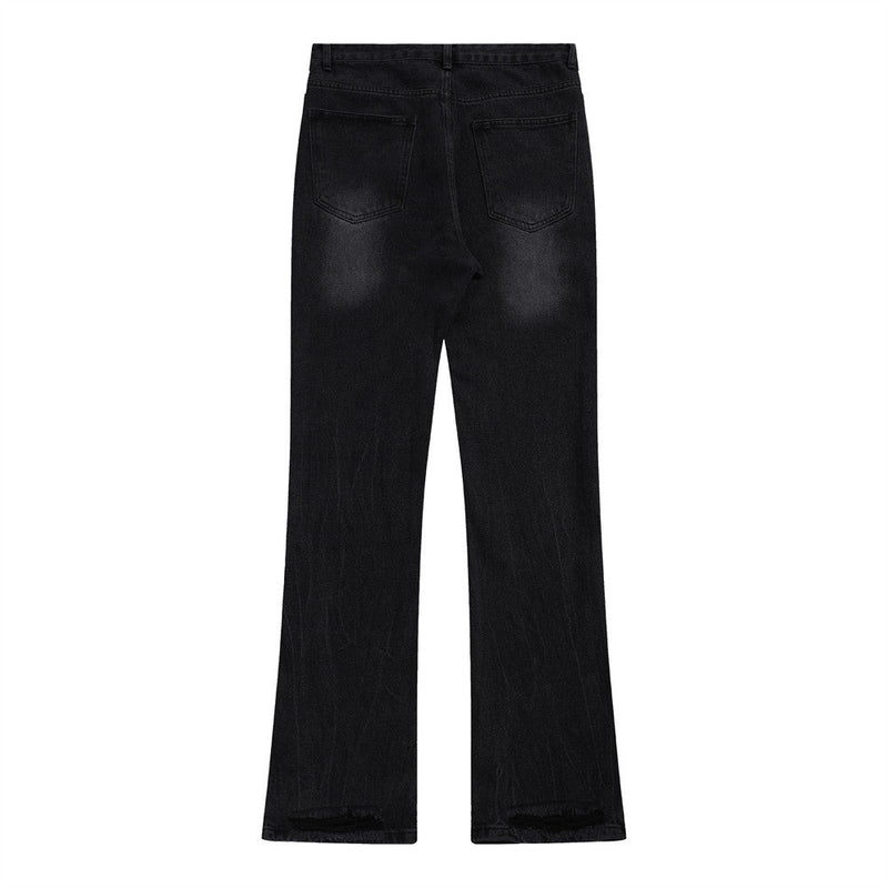 Vintage Black Flared Jeans
