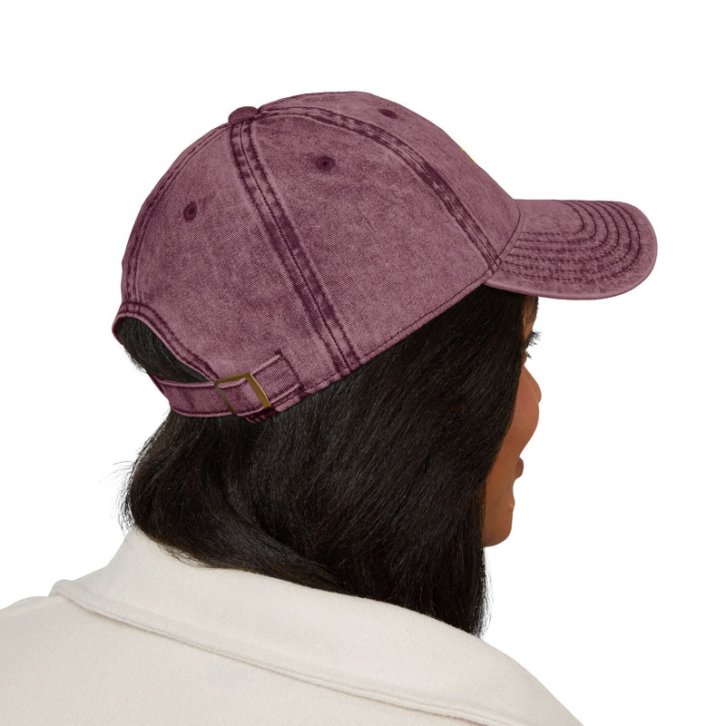 Vintage Cap Authentic Apparel Embroidery - MAROON