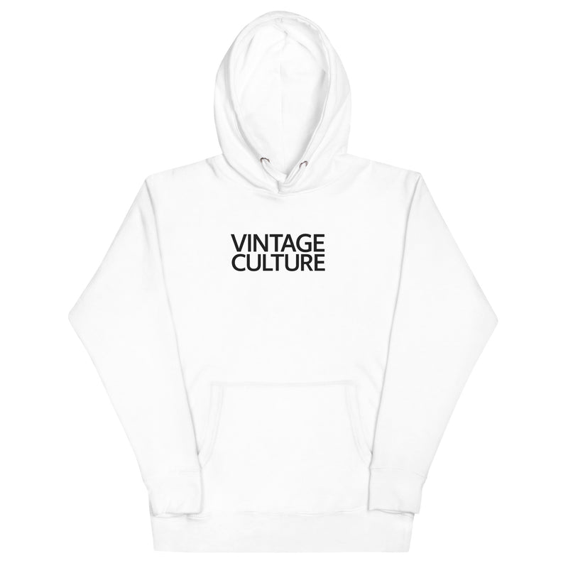 Vintage Culture Classic White Hoodie