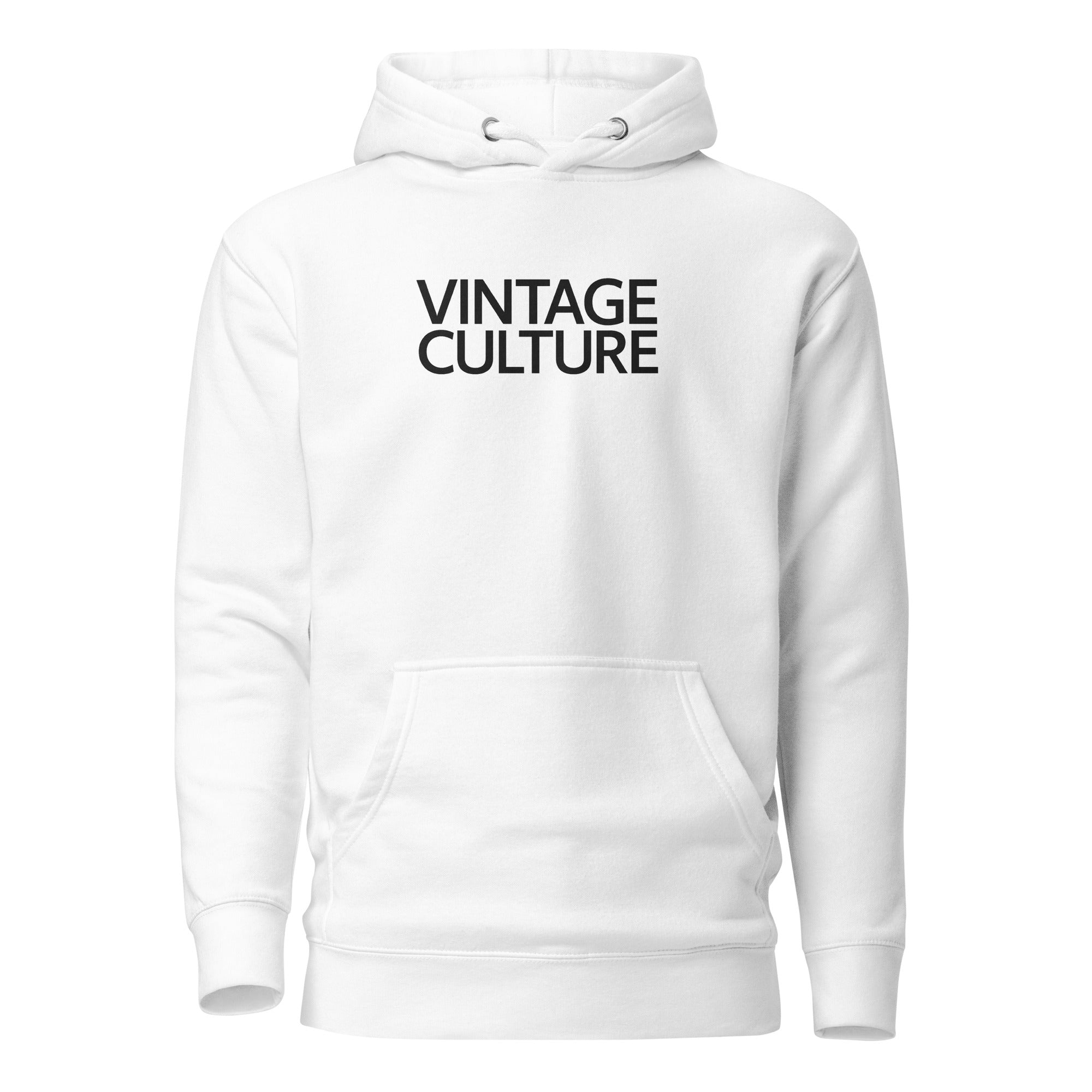 Vintage Culture Classic White Hoodie - S