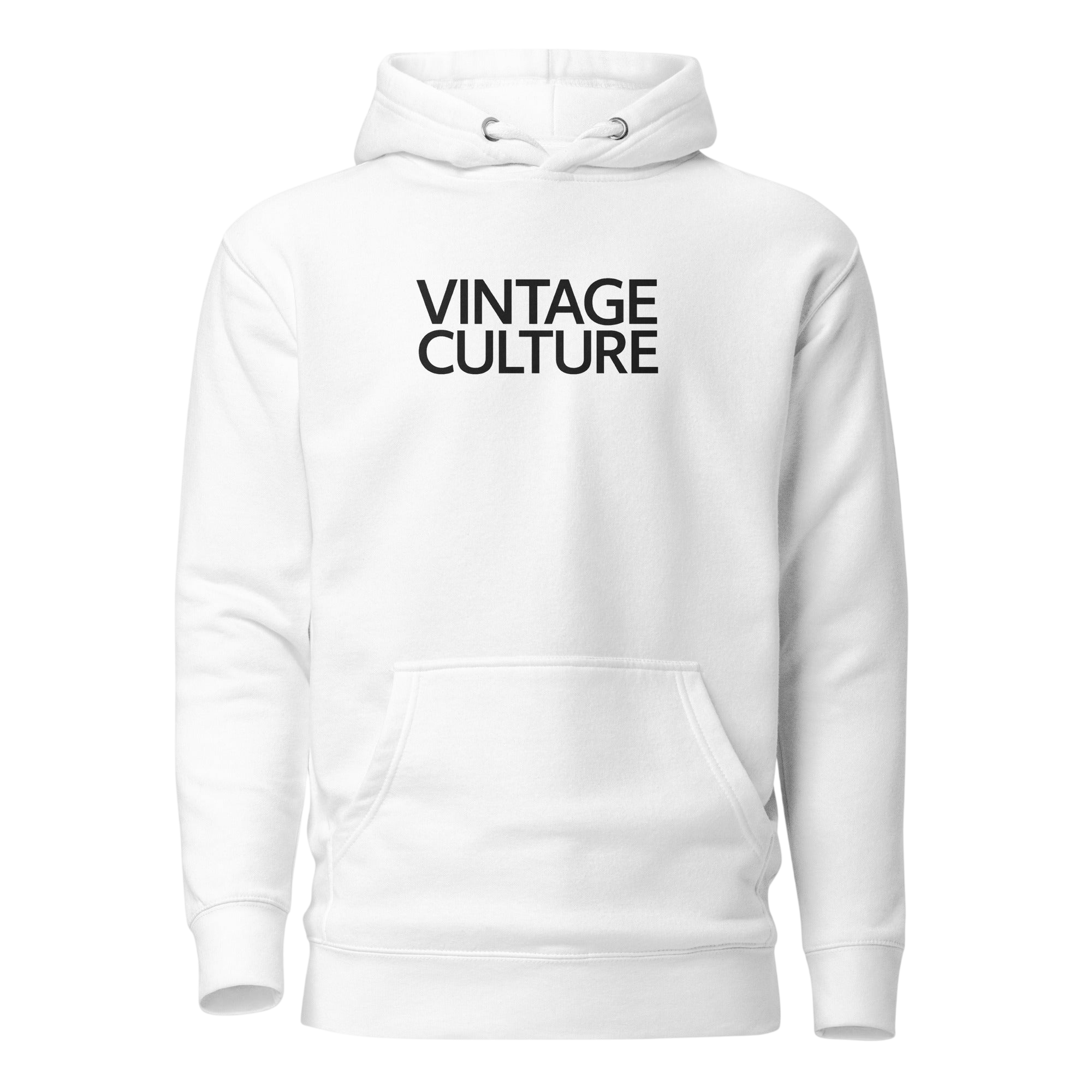 Vintage Culture Classic White Hoodie - S