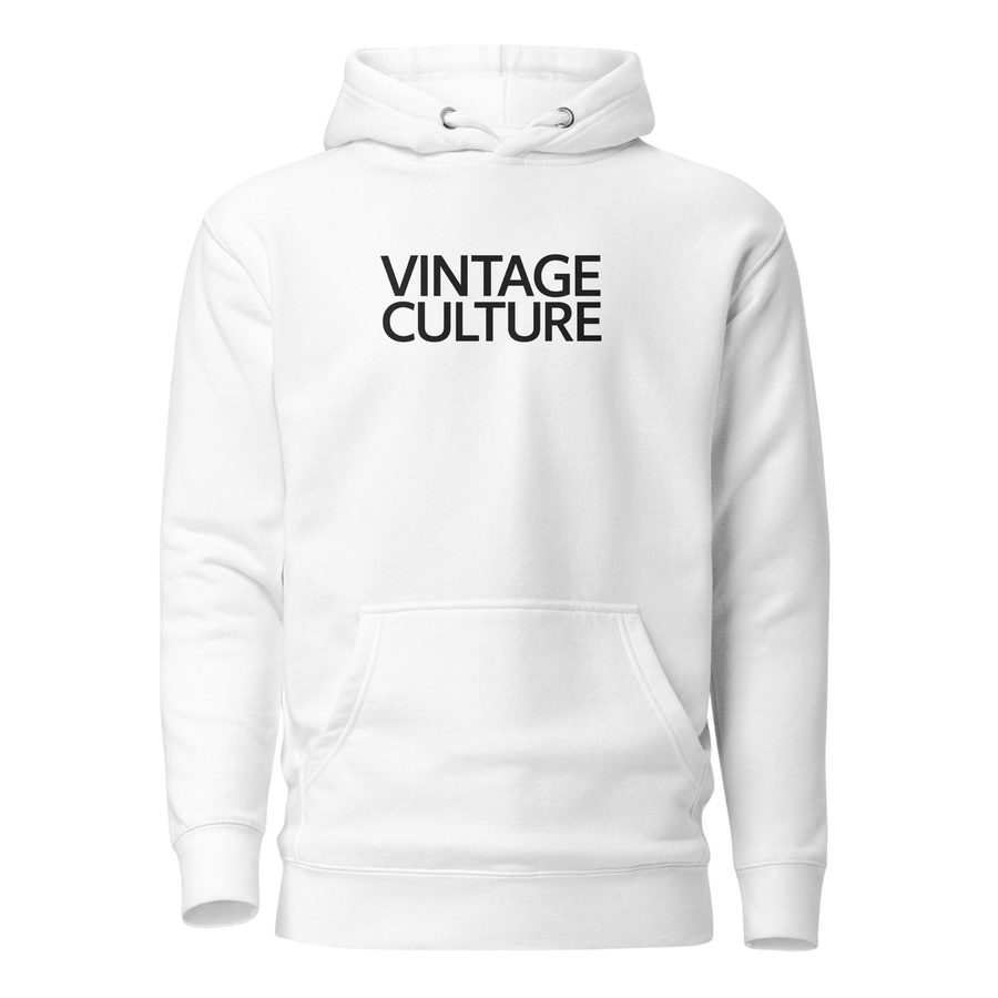 Vintage Culture Classic White Hoodie
