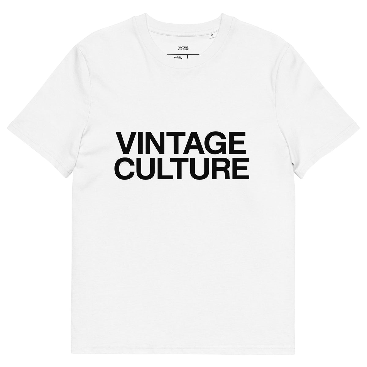 Vintage Culture White Graphic Tee - S