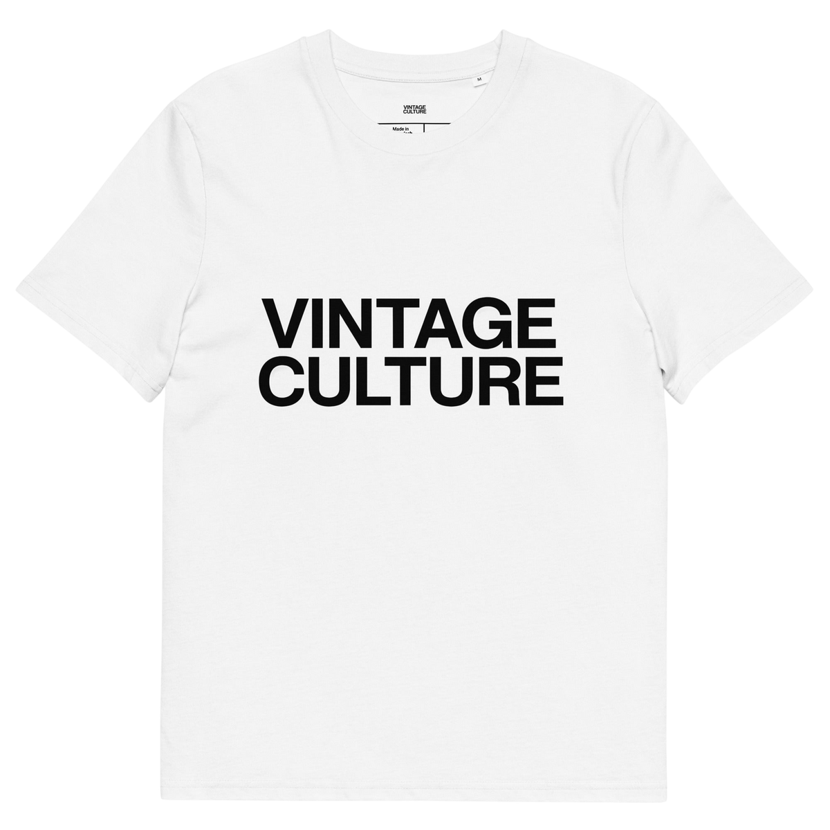 Vintage Culture White Graphic Tee