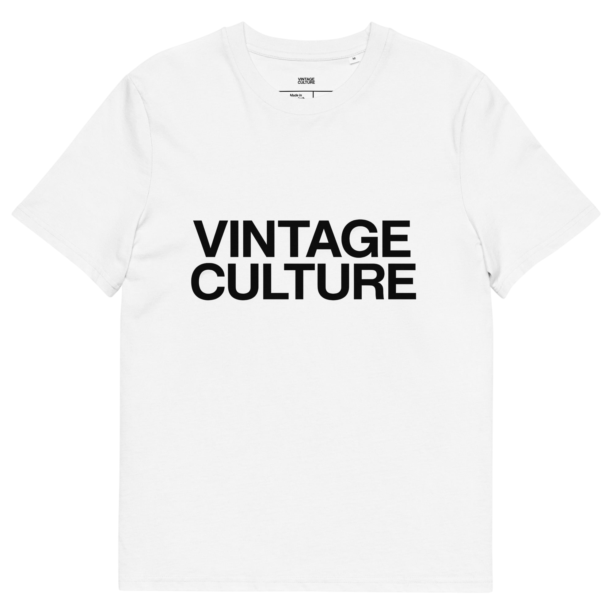 Vintage Culture White Graphic Tee - S