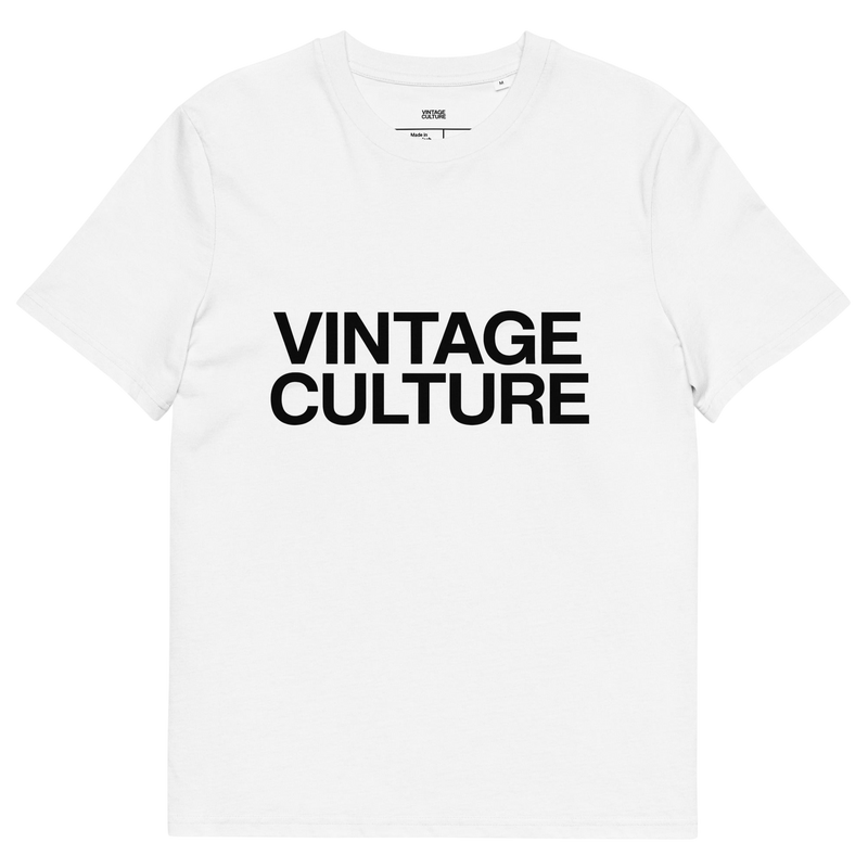 Vintage Culture White Graphic Tee