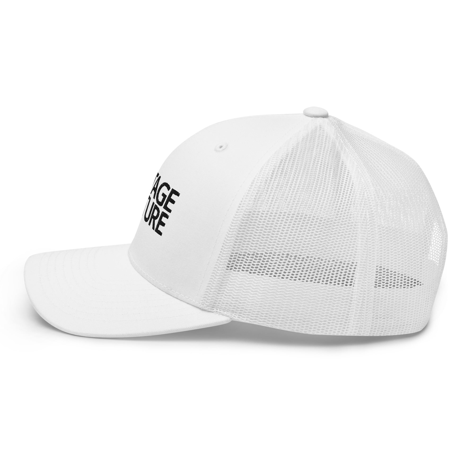 Vintage Culture White Trucker Cap