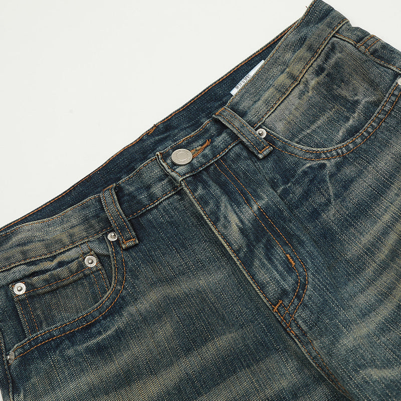 Vintage Washed Baggy Jeans