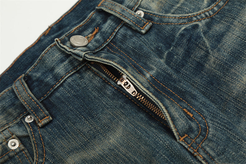 Vintage Washed Baggy Jeans