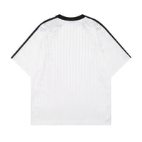 White Retro Soccer Jersey