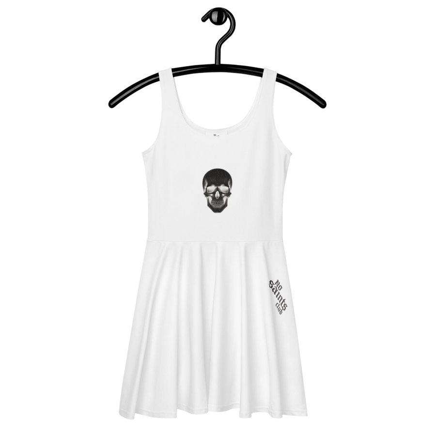 White Skater Dress – No Saints Club