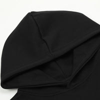 White Streetwear Graphic Hoodie