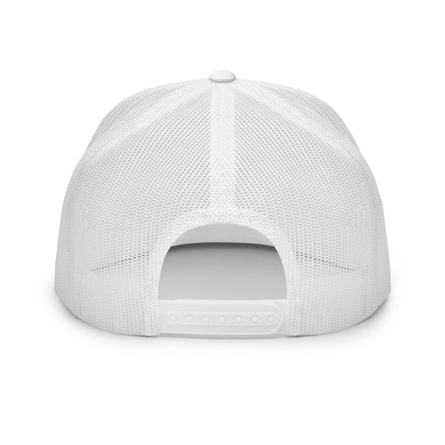 Worldwide Rose Trucker Mesh Hat - WHITE - White / One size — hover