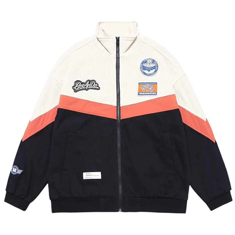 Y2K Streetwear Racing Jacket